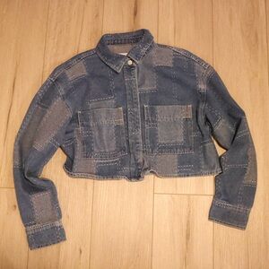 PDenim Cropped Jacket